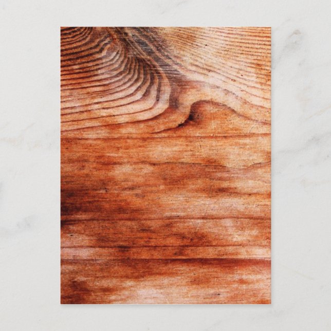 Holzkörntextur Postkarte (Vorderseite)