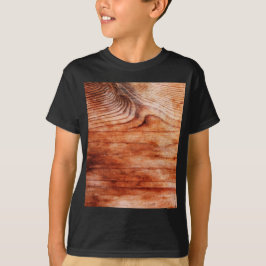 Holzkörntextur T-Shirt