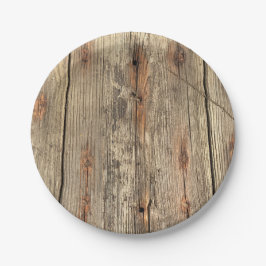 HOLZKÖRPER FOTO PAPIERTELLER