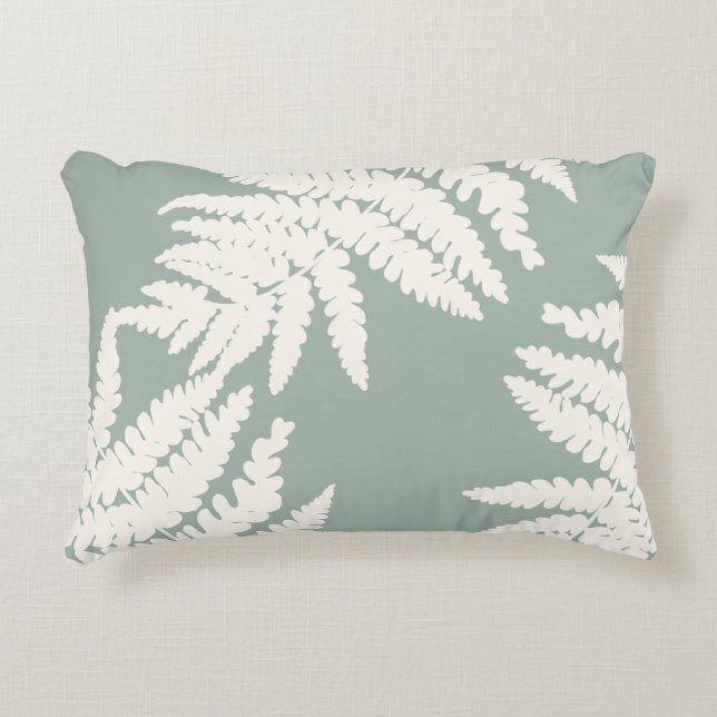 Holzland Fern Leaf - Farben für den eigenen Hinter Dekokissen (Vorderseite)
