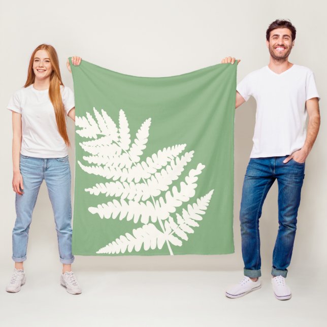 Holzland Fern Leaf - Farben für den eigenen Hinter Fleecedecke (Beispiel)