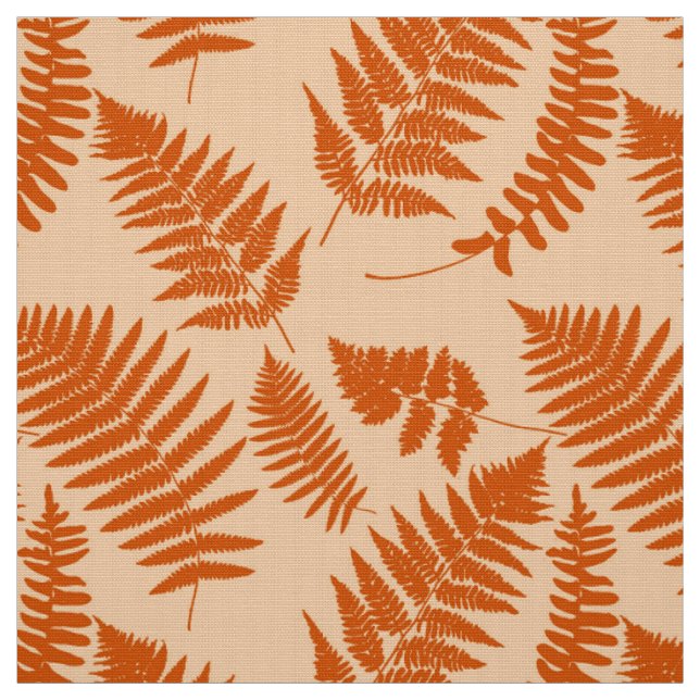 Holzland-Heckmuster, Pastellorange Stoff (Muster)