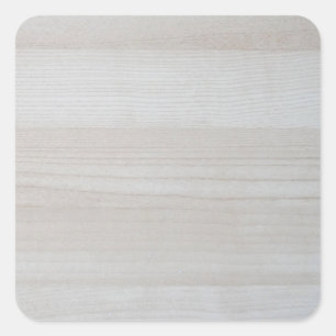 Holzledervorlage Trendy Elegant Design Nature Quadratischer Aufkleber