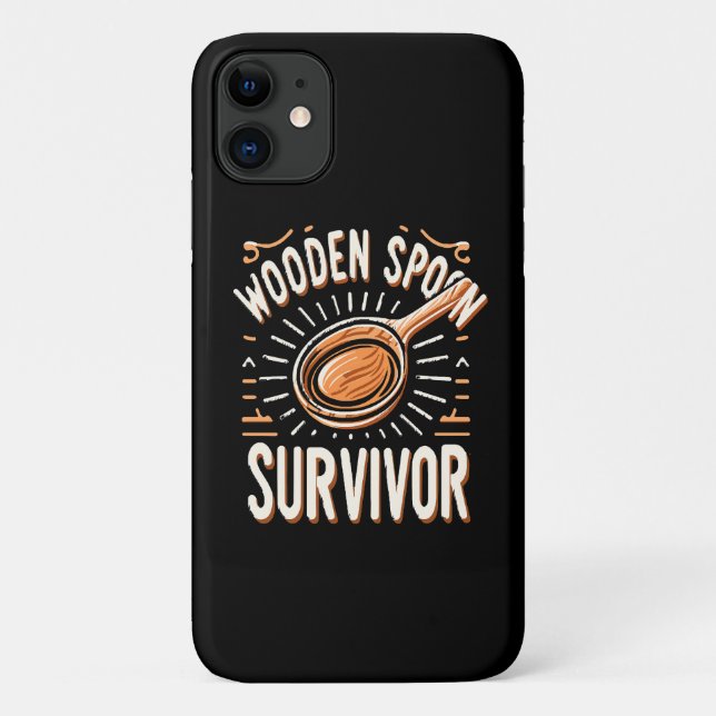 Holzlöffelüberwuchs Case-Mate iPhone Hülle (Rückseite)