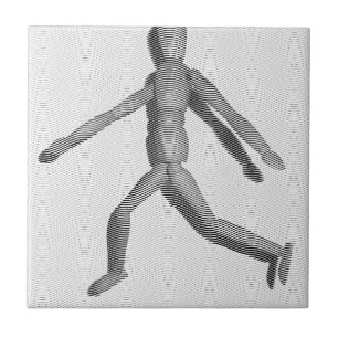 Holzmannequin Fliese