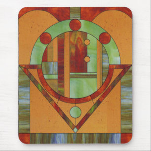 Holzmosaik Mousepad