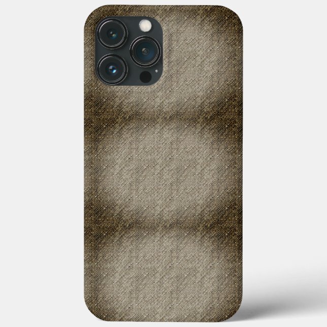 Holzmuster Braunton Case-Mate iPhone Hülle (Rückseite)