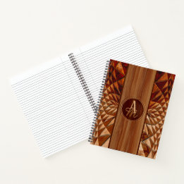 Holzmuster Notizbuch