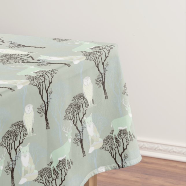 Holzmuster Tischdecke (Beispiel)