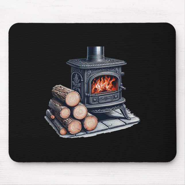Holzofen  mousepad (Vorne)