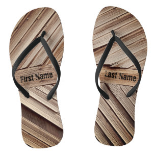 Holzpaneele Flip Flops