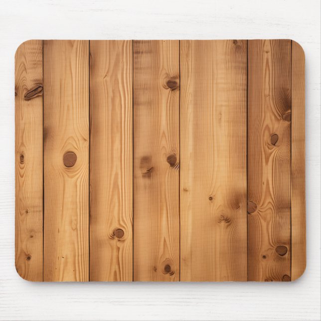 Holzpanelelmuster Mousepad (Vorne)