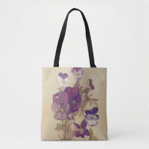 Holzpansy von Charles Mackintosh Tasche