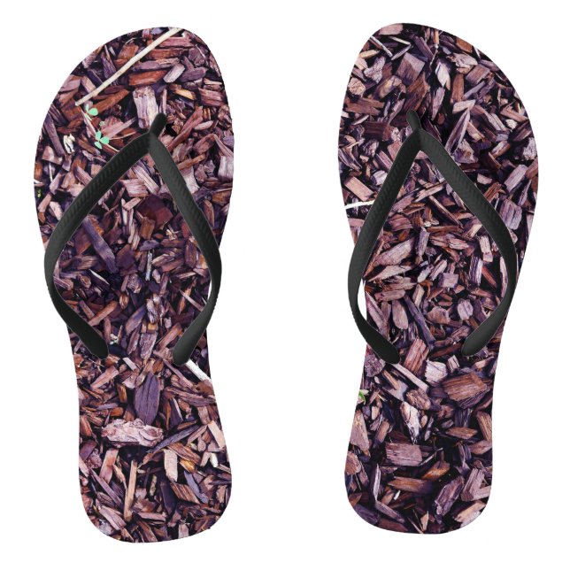Holzpfeifen Flip Flops (Fußbett)