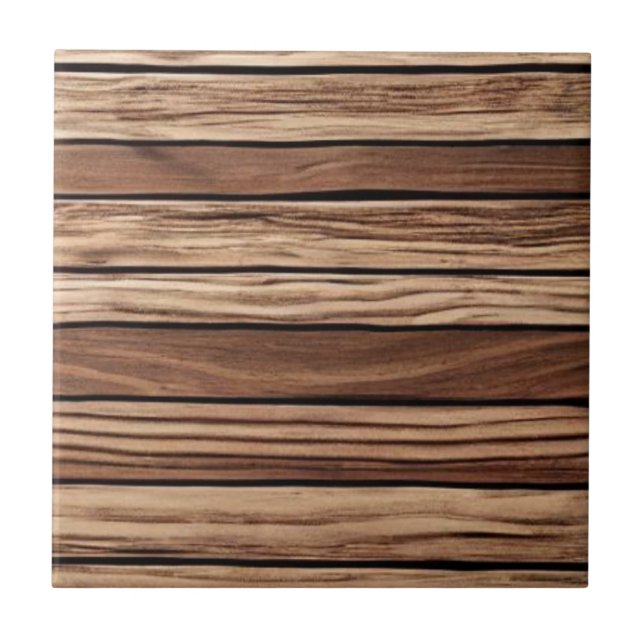 Holzplanken auf Holz Fliese (Vorderseite)