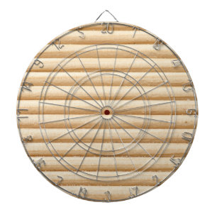 Holzplantränenmuster Dartscheibe