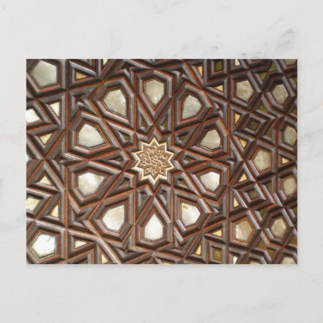 Holzplatte Postkarte (Vorderseite)