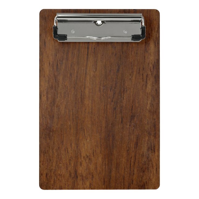 Holzplatte Schlichte Textur Lumber Mini Klemmbrett (Vorderseite)