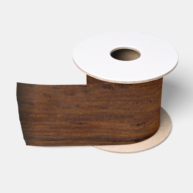 Holzplatte Schlichte Textur Lumber Satinband (Spule)