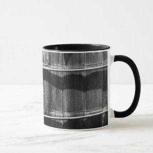 Holzplatte Tasse