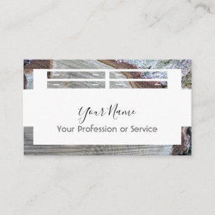 Holzrahmen für Interieur und Möbel! Visitenkarte