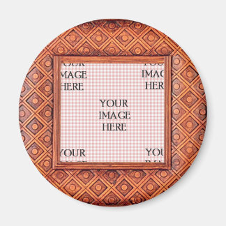 Holzrahmenvorlage Magnet