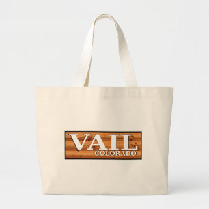 Holzschild Vail Colorado Jumbo Stoffbeutel