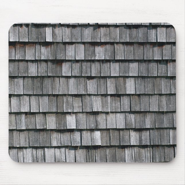 Holzschindeln Schindeln wood shingles Mousepad (Vorne)