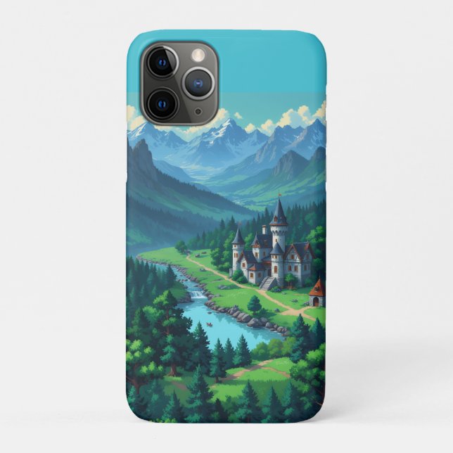 Holzschloss Case-Mate iPhone Hülle (Rückseite)