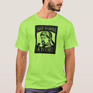 Holzschnitt Geoffrey Chaucer "national wert ein T-Shirt