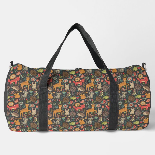 Holzschnitzereien Hauptbesetzung Kunst, Kultur Duffle Bag (Vorderseite)