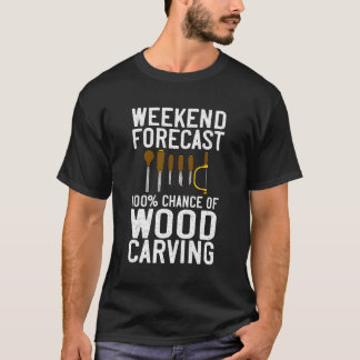 Holzschnitzereiwerkzeuge Anfängermesser Chainsaw S T-Shirt