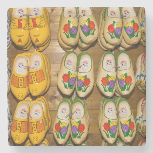 Holzschuhe, Dutch Village Shop, Noordhuizen Steinuntersetzer (Vorderseite)