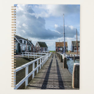 Holzsteg in Marken, Niederlande Planer