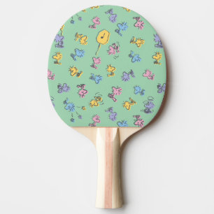 Holzstock Zucker Pop Kunstmuster Tischtennis Schläger
