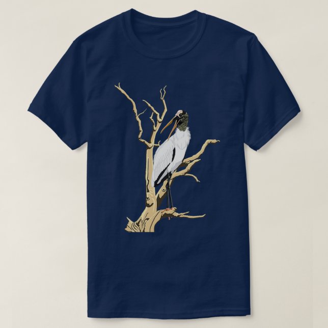 Holzstorch T-Shirt (Design vorne)