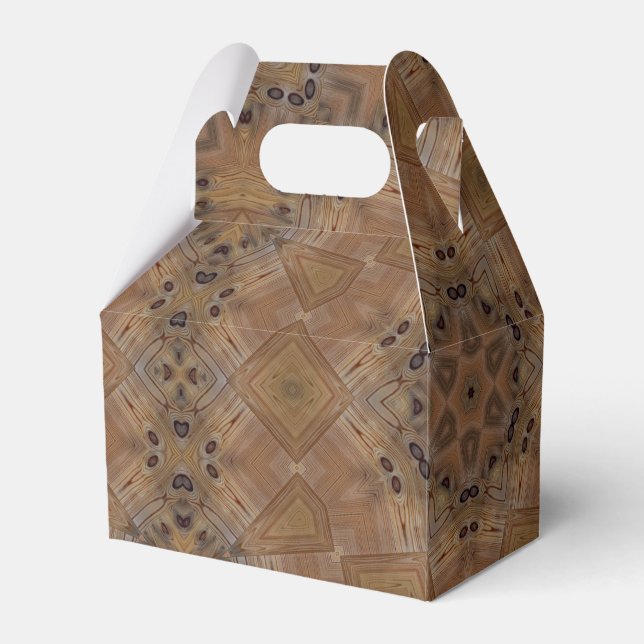 Holzstruktur, Naturholz Geschenkschachtel (Vorderseite)