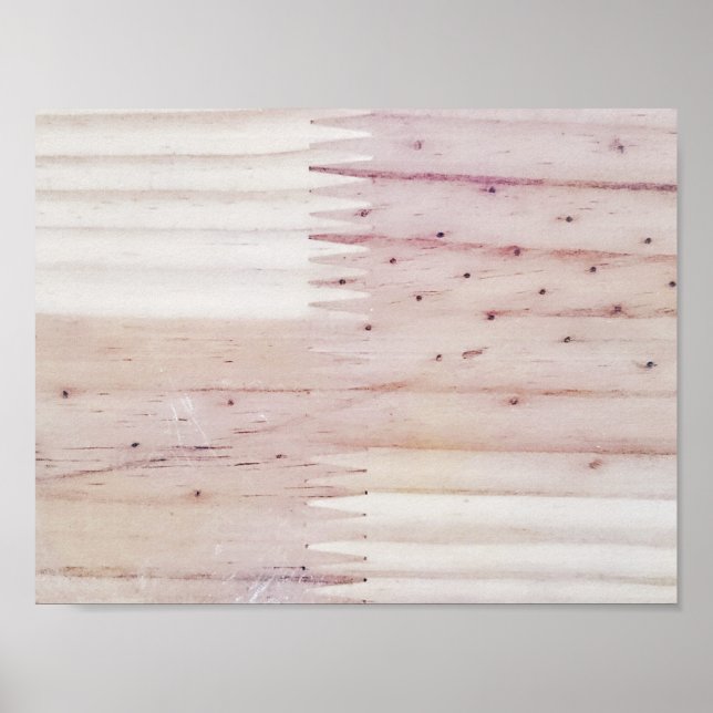 Holzstruktur Poster (Vorne)