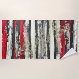 HOLZSTÜCK STRANDTUCH