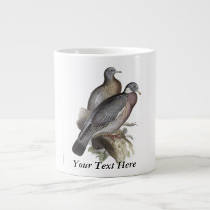 Holztaube Jumbo-Tasse