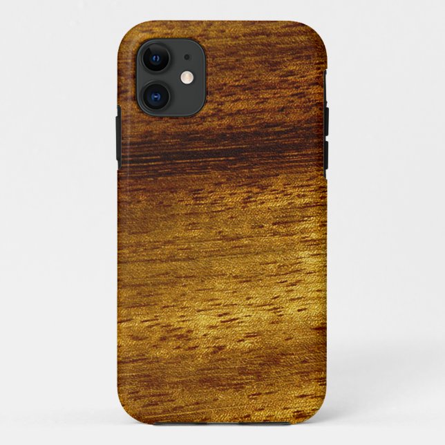 Holzteak Case-Mate iPhone Hülle (Rückseite)