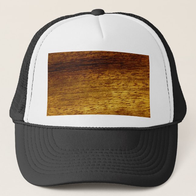 Holzteak Truckerkappe (Vorderseite)