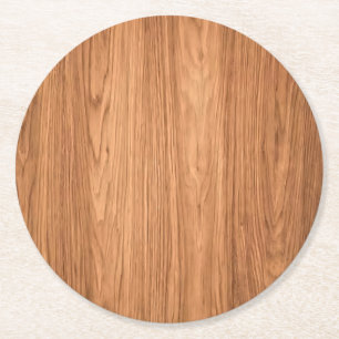 Holztextur-Hintergrund-35455 Runder Pappuntersetzer