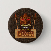 Holztiki Maske Vintag Retro ALOHA Hawaii