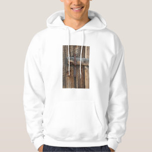 Holztür Nahaufnahme, Kalifornien Hoodie