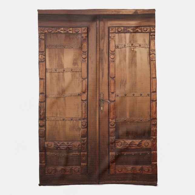 Holztüren Handtuch (Vertikal)