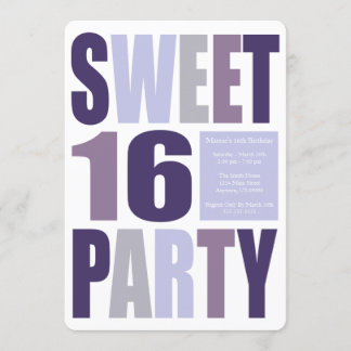 Holztype-Geburtstags-Party Einladungen des