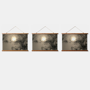 HOLZÜBERZOGENER TEPPICH 3 ART&DESIGN WANDTEPPICH MIT HOLZRAHMEN