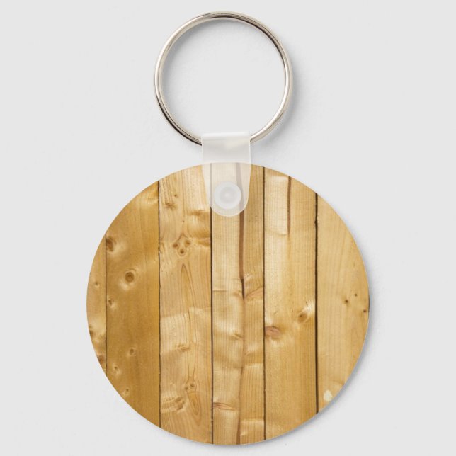 Holzvorlage spendet Pickzaun Schlüsselanhänger (Vorderseite)