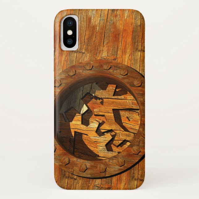 Holzwerk Case-Mate iPhone Hülle (Rückseite)